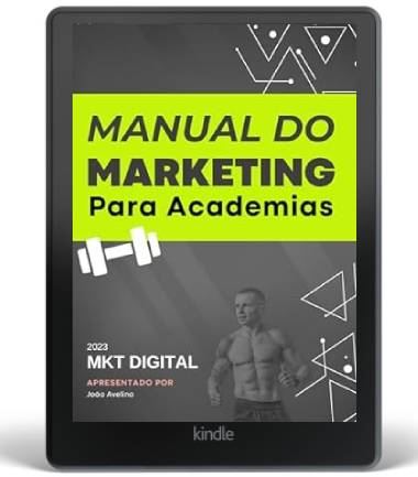 Capa do Manual do Marketing Para Academias