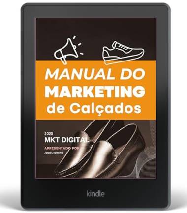 Capa do Manual do Marketing Para Loja de Calçados