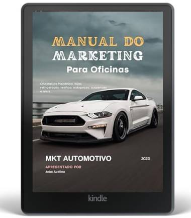 Capa do Manual do Marketing Para Oficina Automotiva