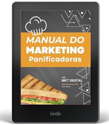Capa do Manual do Marketing Para Panificadoras